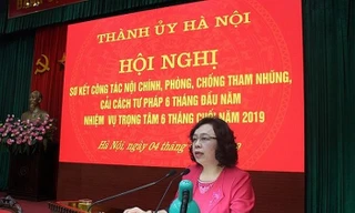 Ba Phó Bí thư Thành ủy Hà Nội đi kiểm tra phòng chống tham nhũng