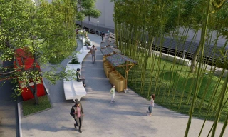 Sẽ có cả 'rừng trúc' bên hồ Trúc Bạch