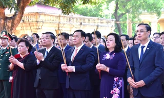 Lãnh đạo Hà Nội dâng hương tưởng nhớ liệt tổ, liệt tông, Chủ tịch Hồ Chí Minh