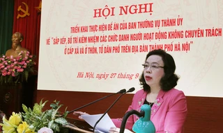 Phó Bí thư Thường trực Thành ủy Hà Nội Ngô Thị Thanh Hằng