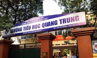 Chủ tịch Hà Nội: Vụ việc Tiểu học Quang Trung 'không chấp nhận được'