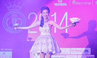 Thí sinh hoa hậu trổ tài biến lửa thành chim bồ câu