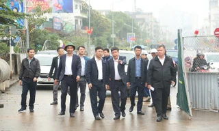 Vì sao dự án nút giao An Dương - đường Thanh niên thi công mãi chưa xong?