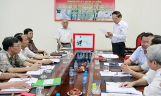 Cựu binh Trường Sơn quyên góp ủng hộ kiểm ngư, cảnh sát biển