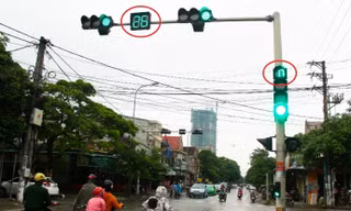 Lý do tình trạng tín hiệu xanh, đỏ đèn giao thông hoạt động chập chờn