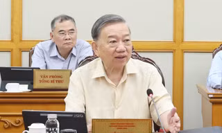 Tổng Bí thư Tô Lâm chủ trì họp Bộ Chính trị, Ban Bí thư về sắp xếp bộ máy và đơn vị hành chính