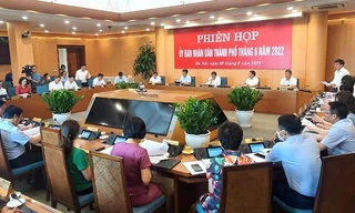 Ông Lê Hồng Sơn chủ trì họp UBND Hà Nội tháng 6 xem xét nhiều nội dung quan trọng