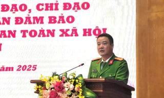 Địa phương đầu tiên của cả nước tổng kết công tác công an cấp huyện