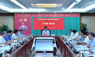 Nhân sự tham gia Uỷ ban kiểm tra phải 'kê khai tài sản, thu nhập trung thực, minh bạch'