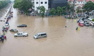 Làm rõ việc úng ngập cục bộ ở khu vực Đại lộ Thăng Long