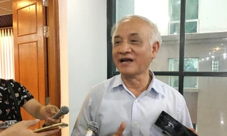 PGS.TS Trần Đức Cường, Chủ tịch Hội Khoa học Lịch sử Việt Nam. Ảnh: Trường Phong