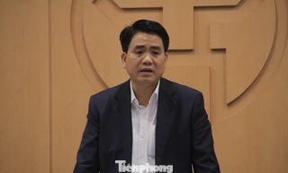 Chủ tịch UBND thành phố Hà Nội Nguyễn Đức Chung. Ảnh: Trường Phong