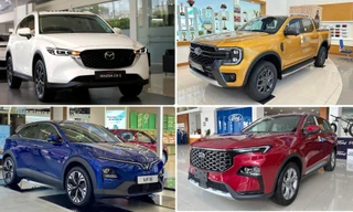 Top 10 ô tô bán chạy nhất tháng 5 tại Việt Nam