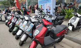 Thị trường xe máy Việt Nam tiếp đà tăng trưởng nhờ xe điện