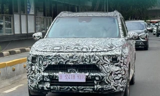 Mitsubishi Xforce bản 7 chỗ lộ ảnh chạy thử