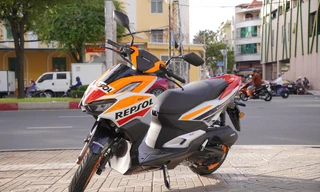 Cận cảnh Honda Vario bản giới hạn Repsol vừa về Việt Nam