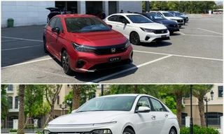 Thế 'kiềng 3 chân' ở phân khúc sedan hạng B