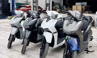 Xe ga lai giữa Honda Vision và SH