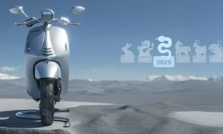 Vespa 946 phiên bản năm Rắn sắp về Việt Nam