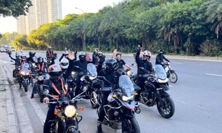 Cần trang bị kỹ năng an toàn cơ bản khi chơi mô tô phân khối lớn