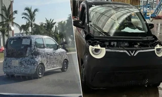 Xe điện nhỏ nhất của VinFast lộ ảnh chạy thử