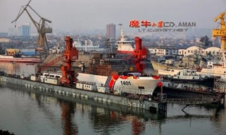 Tàu hải cảnh 1401 của Trung Quốc. Ảnh: China Defense.