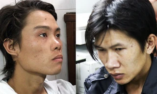 Hai tên cướp bị bắt giữ. Ảnh: VnExpress