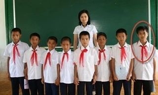 Ảnh Công Phượng thời đi học gây 'bão' facebook