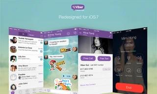  Viber trên nền iOS 7 có nhiều tính năng mới - Ảnh chụp màn hình 