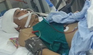 Bị đánh thập tử nhất sinh bằng điếu cày, vỏ chai