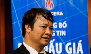Ông Luyện Công Minh, Chủ tịch HĐTV Tổng Công ty Viglacera. Ảnh: M.H 