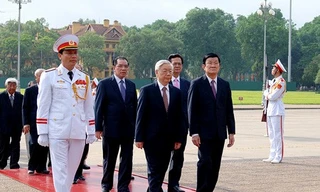 Lãnh đạo Đảng, Nhà nước viếng Chủ tịch Hồ Chí Minh