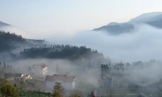 Đẹp mê hoặc mây trời Sapa