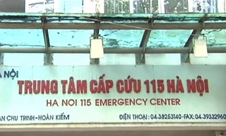 Trung tâm Cấp cứu 115 Hà Nội. (Ảnh: PV/Vietnam+) 
