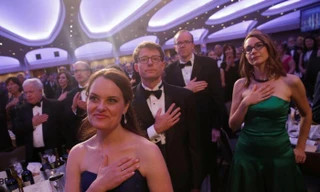 Không có ông Trump, phóng viên Nhà Trắng vẫn mở tiệc linh đình