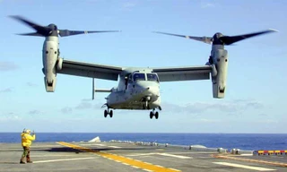 Máy bay cánh quạt Osprey MV-22 của Mỹ. Ảnh minh họa