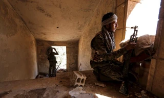 Chiến binh người Kurd tại Syria. Ảnh: Reuters