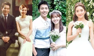 Làng giải trí xứ kim chi liên tiếp chứng kiến hôn lễ trong tháng 3