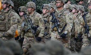 Quân đội NATO triển khai trên lãnh thổ Ba Lan. Ảnh: Sputnik