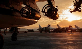 Máy bay chiến đấu của không quân Nga ở sân bay Hmeymim, Syria. Ảnh: Bộ Quốc phòng Nga