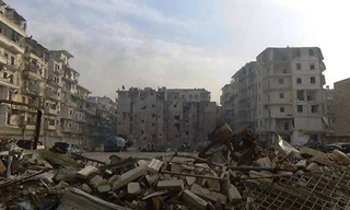 Nổ bom ở Aleppo, hàng chục người thương vong