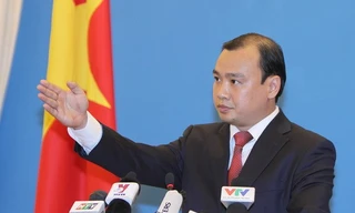 Người Phát ngôn Bộ Ngoại giao Việt Nam Lê Hải Bình. Ảnh: TTXVN