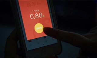 Ảnh: Dịch vụ chuyển tiền lì xì qua mạng ngày càng phổ biến ở Trung Quốc