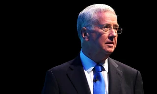Bộ trưởng Quốc phòng Anh Michael Fallon vừa từ chức. Ảnh: Reuters