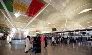 Bên trong Sân bay Quốc tế Erbil, Iraq. Ảnh: Reuters