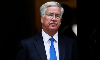 Bộ trưởng Quốc phòng Anh Michael Fallon. Ảnh: Reuters