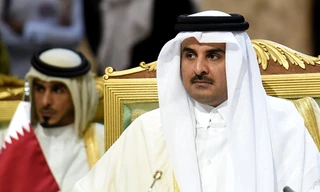 Quốc vương Qatar Sheikh Tamim bin Hamad Al Thani. Ảnh: AFP 