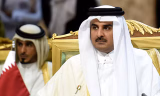 Quốc vương Qatar Sheikh Tamim bin Hamad Al Thani. Ảnh: AFP 