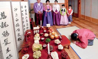 Các gia đình châu Á có gì trên mâm cỗ ngày tết