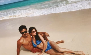 Những ngày đầu năm mới, Pia Wurtzbach và bạn trai - Marlon Stockinger - tận hưởng kỳ nghỉ ở biển Hawaii. Người đẹp thường xuyên đăng hình ảnh lên trang cá nhân.